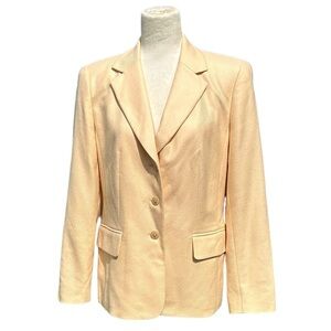 ESCADA Piacenza Made CASHMERE/SILK BLEND BLAZER JACKET Size 38